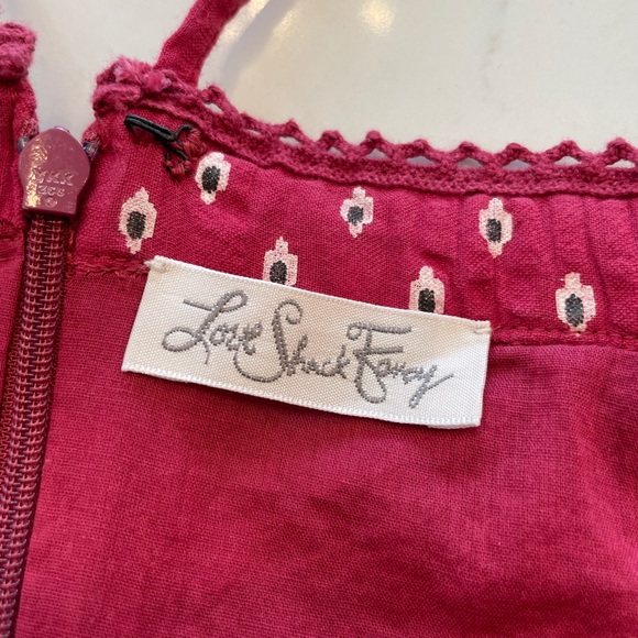 ❤️Love Shack Fancy Red Dress sz2❤️ - Picture 9 of 9